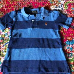 Boys Polo Ralph Lauren Striped Polo Shirt Size 3T